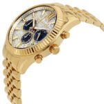 Men’s Gold-Tone Lexington Chronograph Watch MK8494